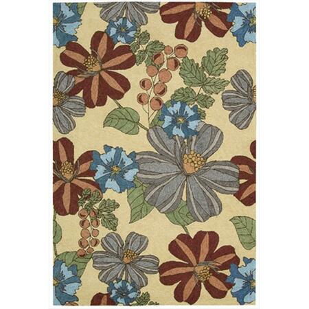 NOURISON South Beach Area Rug Collection San 5 Ft X7 Ft 6 In. Rectangle 99446172334
